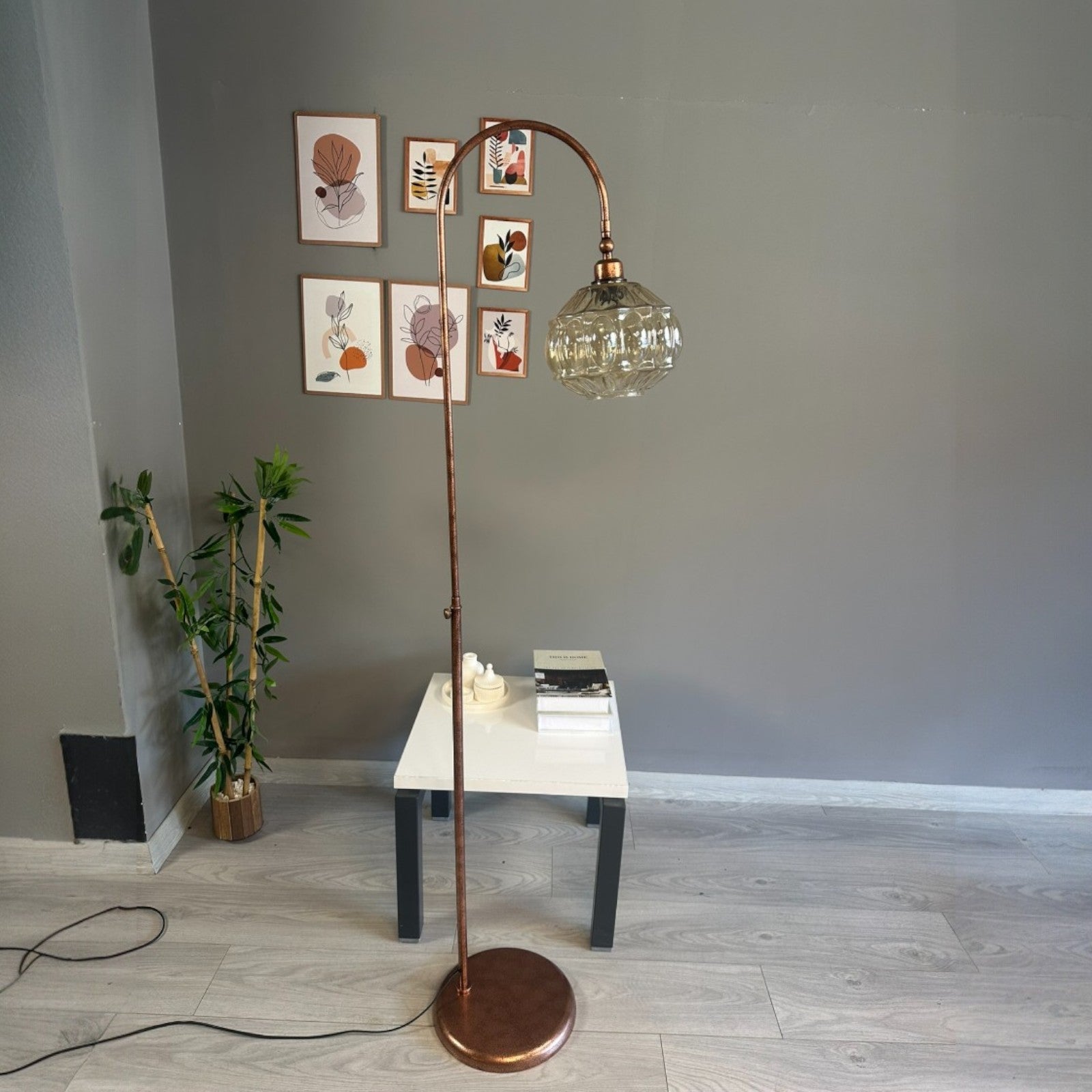 Tumbled Tavion Moving Head Moderne dekorative Metall Stehleuchte